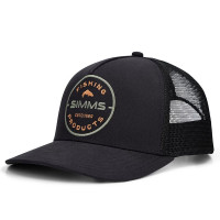 Кепка Simms Double Haul Trucker Black Rounder (14035-1455-00)