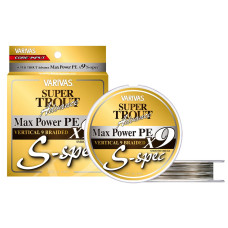 Шнур Varivas Super Trout Advance Max Power PE X9 S-spec 200m 23LB 10.3kg 0.171mm #1 (VA 14502)