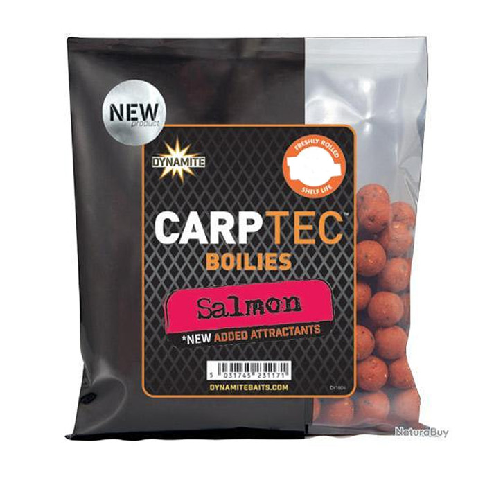 Бойли Dynamite Baits Carptec Salmon Boilies 20mm 300g (DY1808)