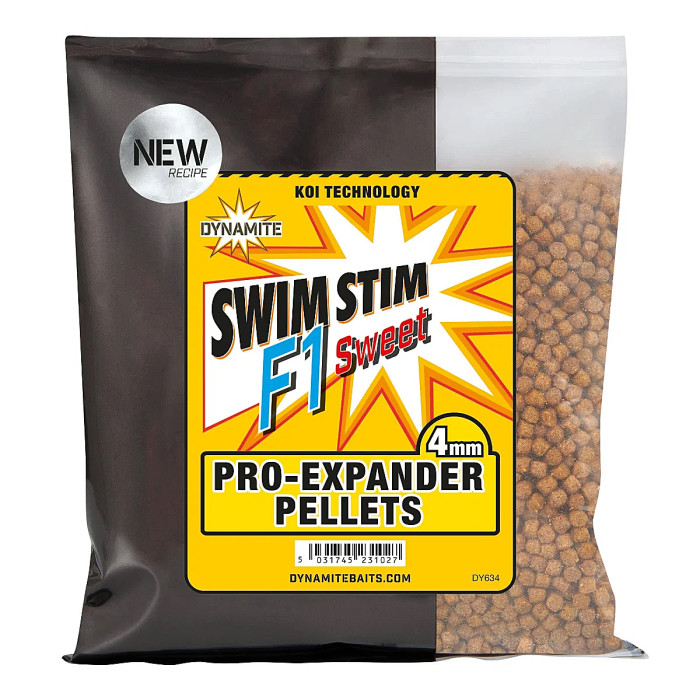 Пелетс Dynamite Baits Swim Stim Pro-Expander Pellets Amino Original 4mm 300g (DY630)