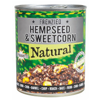Зерновая смесь Dynamite Baits Frenzied Hempseed & Sweetcorn Can 700g (DY286)