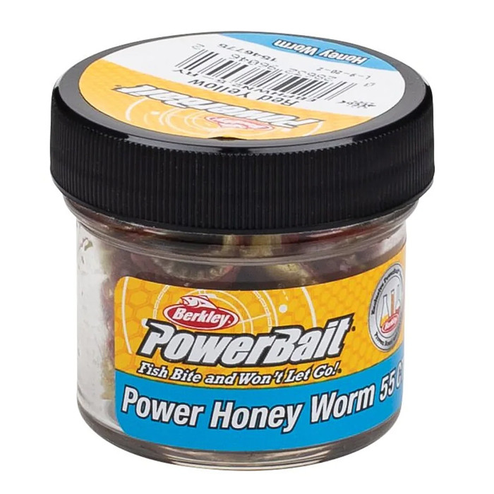 Силикон Berkley PowerBait Power Honey Worm 25mm 60g #Black (1506397)