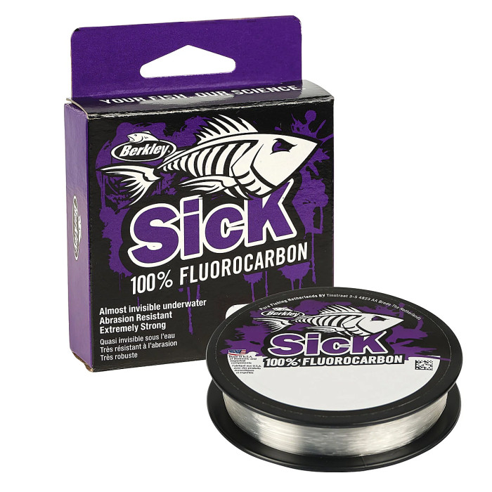 Флюрокарбон Berkley Sick Fluorocarbon Leader 50m 10kg 0.35mm #Clear (1558790)