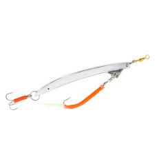 Пилькер Fladen Banana pilk w Rubber Mac 200g Silver (16-612001)