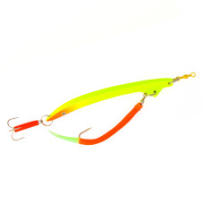 Пилькер Fladen Banana pilk w Rubber Mac 250g Red/Yellow (16-6125026)