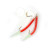 Морський монтаж Fladen Rubber Mac red lumi tail rig 12/0 2-hook (17-661200), 150.00 грн.
