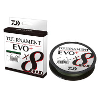 Шнур Daiwa Tournament X8 Braid EVO+ 0.14mm 270m Dark Green (12760-114)