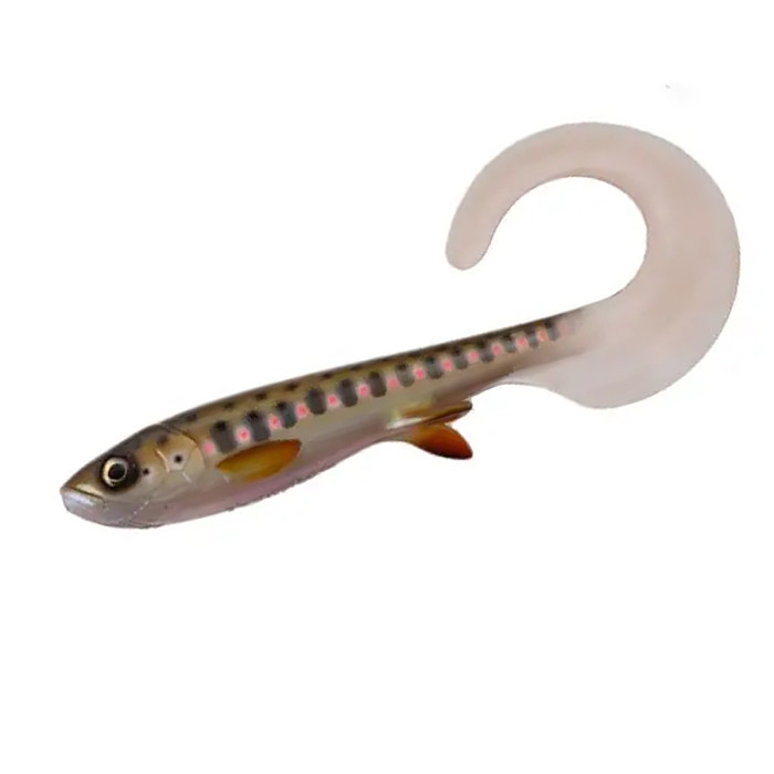 Силікон Wolfcreek Lures Curly 22 220mm+tail 75g #C018 Green Motoroil Pike (WCL-CURLY22-C018)
