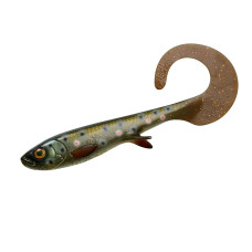 Силікон Wolfcreek Lures Curly 22 220mm+tail 75g #C085 Motoroil Trout (WCL-CURLY22-C085)