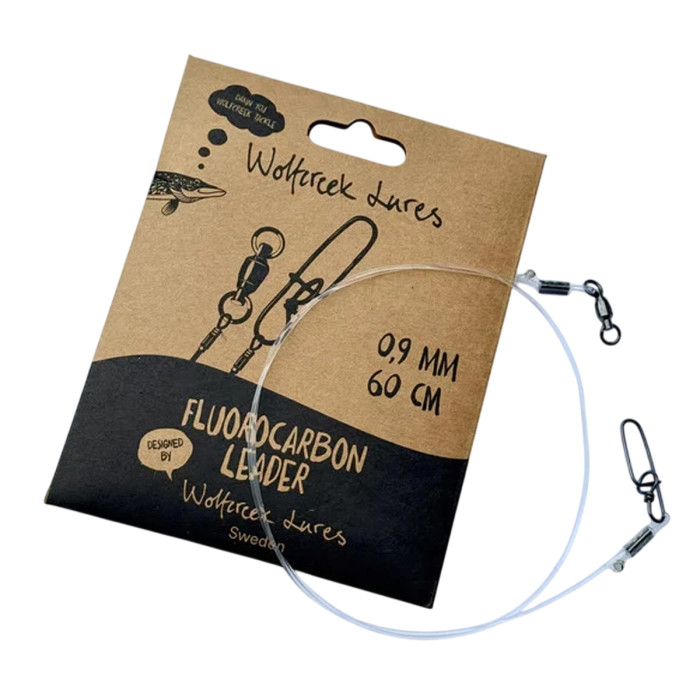 Повідець Wolfcreek Lures Fluorocarbon Leader 60сm 1.2mm (WCL-TT-LEADER-FC-1.2MM)