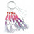 Морський монтаж Fladden Pink rubber with white feathers 5-hooks #3/0 (1201-3-0), 90.00 грн.