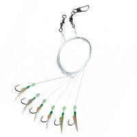 Морской монтаж Fladen Ghost Sabiki 6 hook size 6 0.30mm (1371-6)