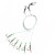 Морський монтаж Fladen Ghost Sabiki 6 hook size 6 0.35mm (1372-6), 90.00 грн.