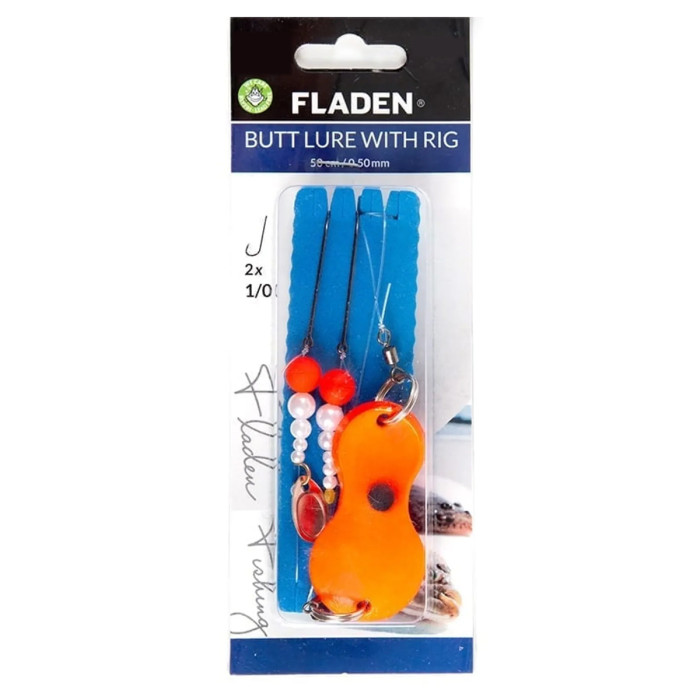 Морський монтаж Fladen Butt lure w rig 80g 55cm line 0.50mm 1/0 (17-65801)