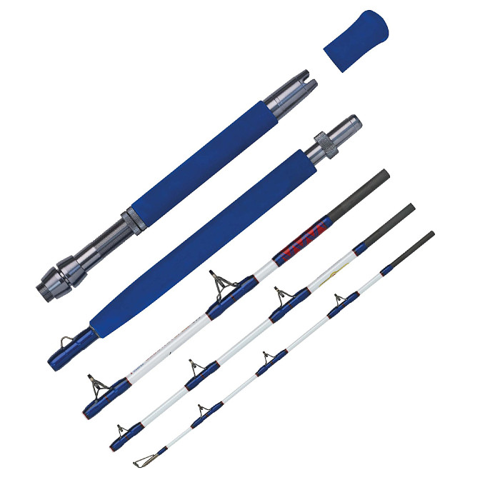 Морское удилище WFT Shorty Electra Speed Jig 2.02m 30lb 200-600g 4pc (1D-B 641-030)