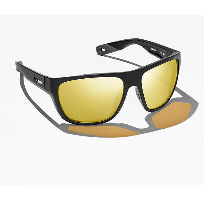 Очки солнцезащитные Bajio Sunglasses Las Rocas Black Matte Yellow Glass (ROC220810)