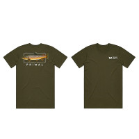 Футболка Primal Artist Tee Brown Trout Olive L (PRH-PAT-BTO-L)