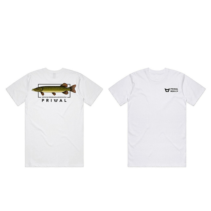Футболка Primal Artist Tee Pike White M (PRH-PAT-PIW-M)