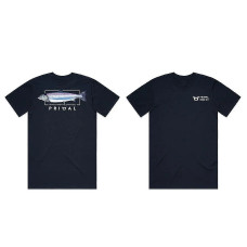 Футболка Primal Artist Tee Salmon Navy 2XL (PRH-PAT-SAN-2XL)