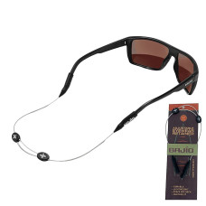 Тримач для окулярів Bajio Sunglasses Keeper Zip - Clear Silver (KEEPZIP-CS)