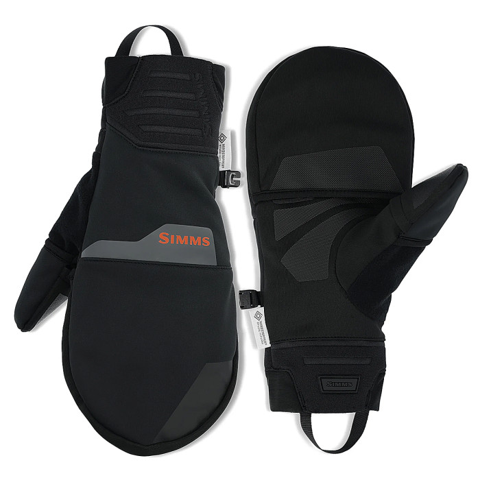 Рукавички Simms Windstopper Foldover Mitt Black XL (14301-001-50)
