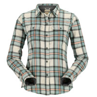 Сорочка жіноча Simms Wms Santee Flannel Shirt Seafoam Camp Plaid XS (13567-657-10)
