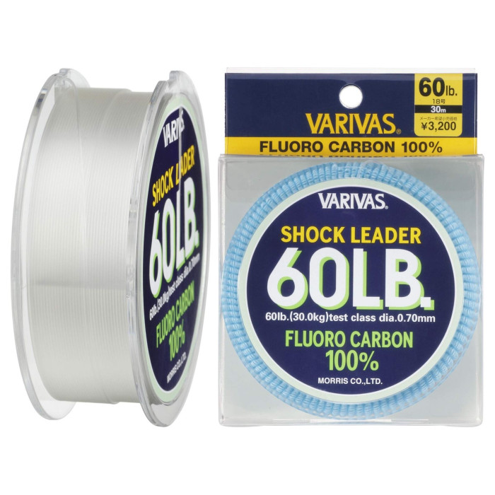 Флюорокарбон Varivas Fluoro Shock Leader 30m 50kg 0.880mm (РБ-609358)