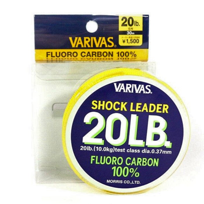 Флюорокарбон Varivas Fluoro Shock Leader 30m 10kg 0.370mm (РБ-647588)