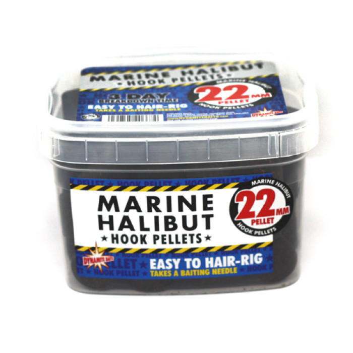 Пеллетс Dynamite Baits Marine Halibut Hook Pellets 22mm 660g (DY771)