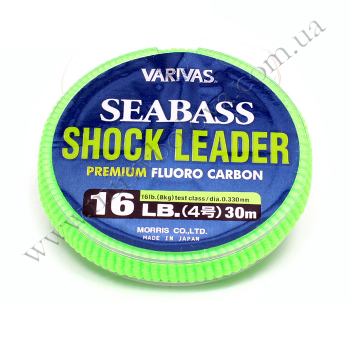 Флюорокарбон Varivas Sea Bass FLURO Shock Leader 30m 10LB 0.260mm (РБ-657458)