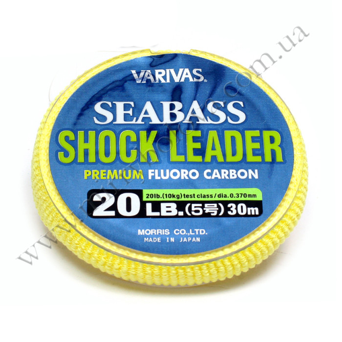 Флюорокарбон Varivas Sea Bass FLURO Shock Leader 30m 10LB 0.260mm (РБ-657458)