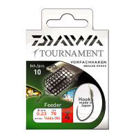 Крючки с поводком Daiwa Tournament Feeder Hook #10 70см 0,2мм 10pcs (14464-010)