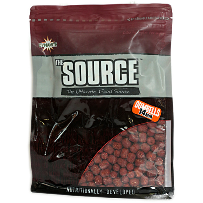Бойлы Dynamite Baits Source 14mm Dumbells S/L 1kg (DY060)