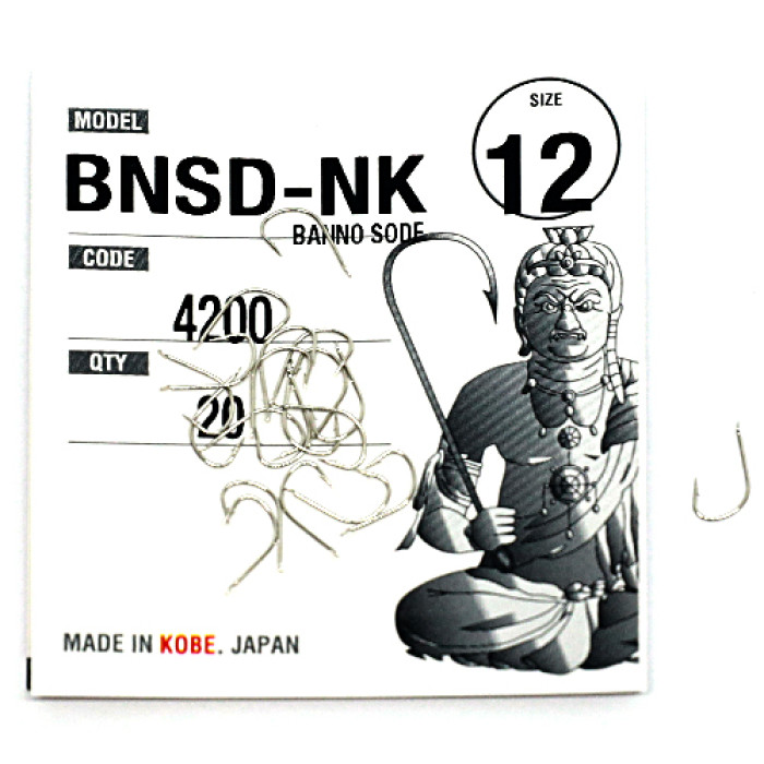 Крючки Fudo Banno Sode Nickel 15 (20 шт.) (FHNK420015)
