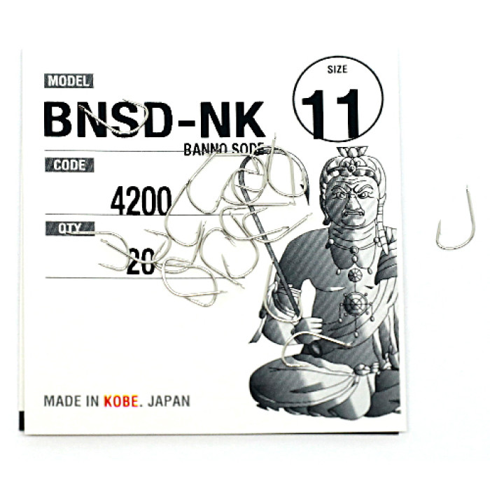 Крючки Fudo Banno Sode Nickel 15 (20 шт.) (FHNK420015)