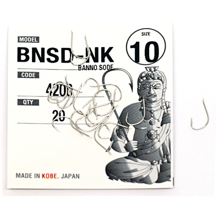 Крючки Fudo Banno Sode Nickel 15 (20 шт.) (FHNK420015)