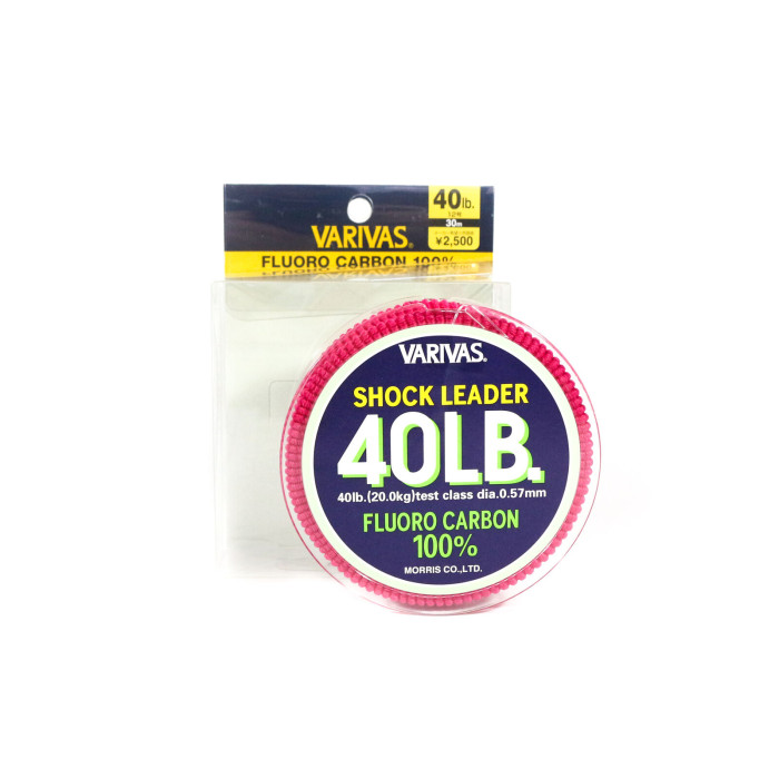Флюорокарбон Varivas Fluoro Shock Leader 30m 20kg 0.570mm (РБ-687524)