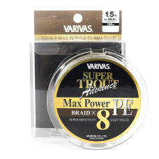 Шнур Varivas Super Trout Advance Max Power PE X8 150m 12.9kg 0.205mm #1.5 (РБ-688803)