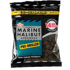 Пелетс Dynamite Baits Pre-Drilled Marine Halibut 14mm 350g (SMDY094)