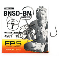 Крючки Fudo Banno Sode Black 7 (15 шт.) (FH BN 4201 7)