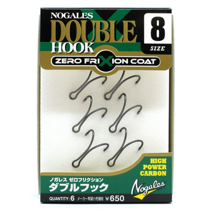 Двійник Varivas Zero Friction Double Hook #8 (РБ-698120)