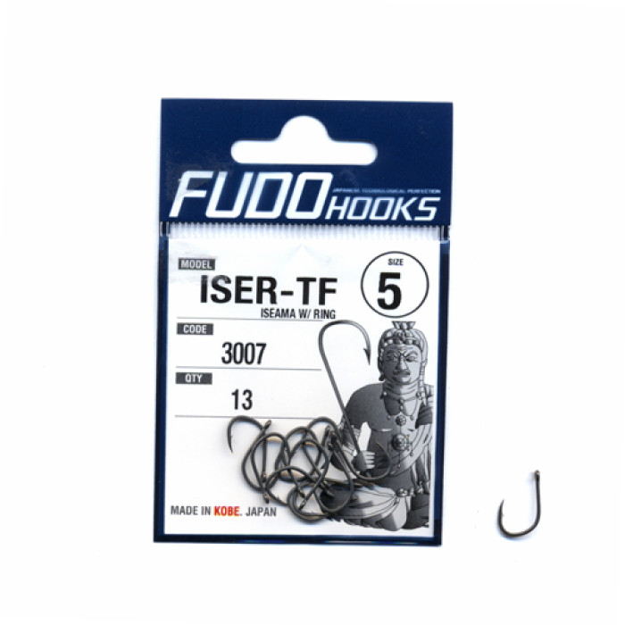 Гачки Fudo Iseama W/Ring TFC 5 (13 шт.) (FHTFC30075)