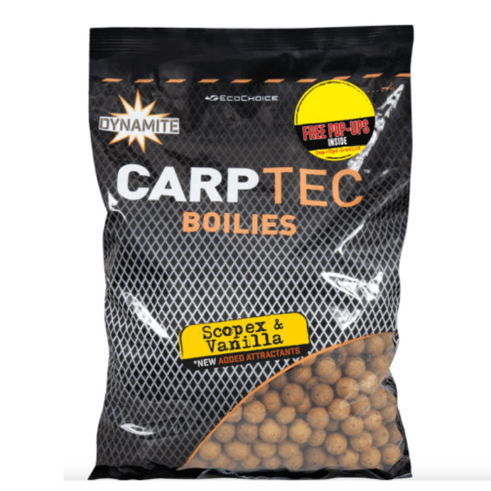 Бойли Dynamite Baits Carp-Tec Pineapple & Banana 15mm 900g (DY1163)