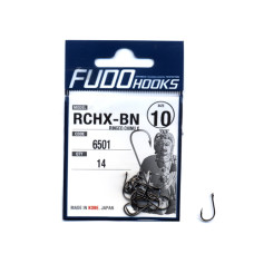 Крючки Fudo Ringed Chinu X Black 10 (14 шт.) (FHBN650110)