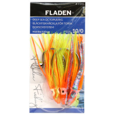 Морський монтаж Fladen Octopus rig Orange Abalone 10/0 3-hook (17-5710)