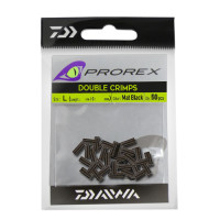 Обжимные трубочки Daiwa Prorex Double Crimps L 1.30mm 30pcs (15408-301)