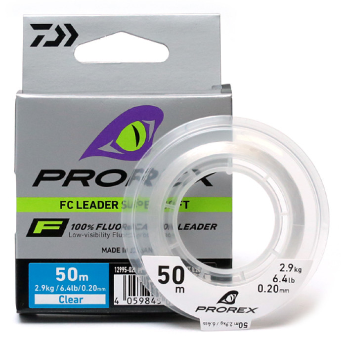Флюорокарбон Daiwa Prorex FC Leader Super Soft 15m 29.2kg 0.80mm (12995-080)