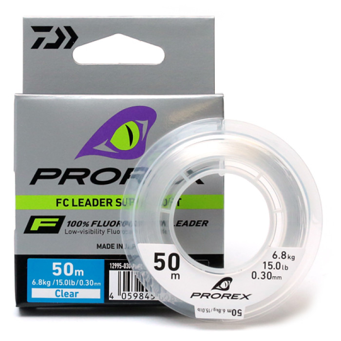 Флюорокарбон Daiwa Prorex FC Leader Super Soft 17m 16.4kg 0.55mm (12995-055)