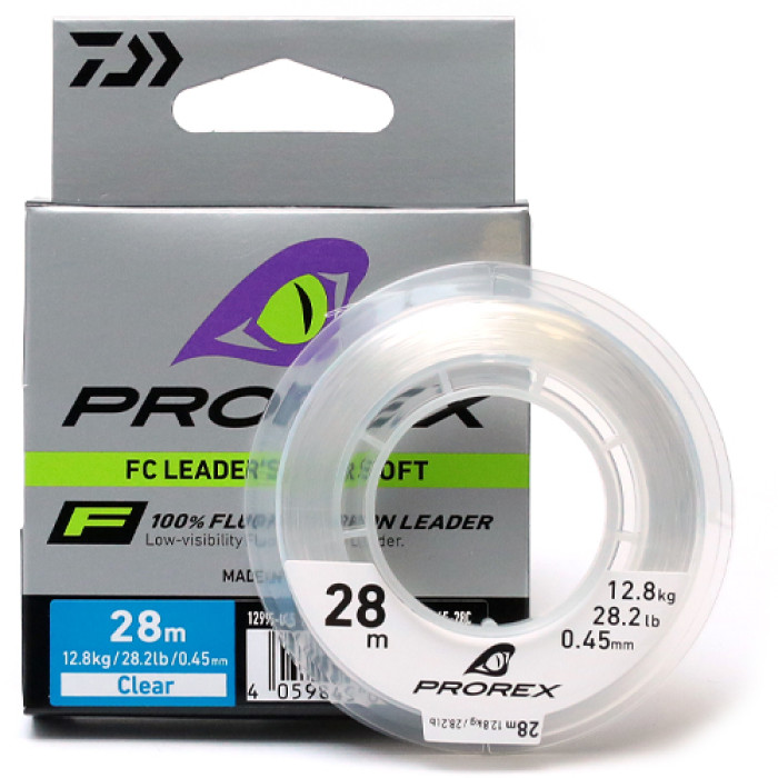 Флюорокарбон Daiwa Prorex FC Leader Super Soft 15m 29.2kg 0.80mm (12995-080)
