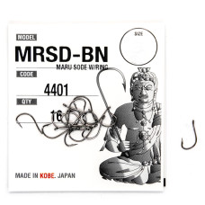 Крючки Fudo Maru Sode W/Ring Black 3 (15 шт.) (FHBN44013)